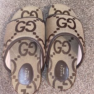Gucci Cloth Mules